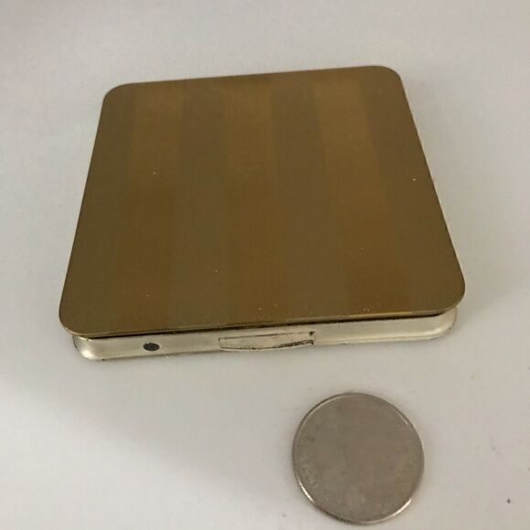 Zell Vintage compact, gold and silver. - Picture 2 of 5